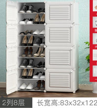 Load image into Gallery viewer, White SHOE WARDROBE